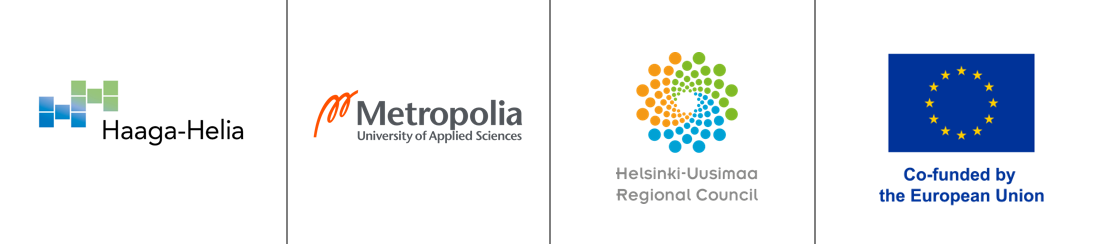 Logos Haaga-Helia, Metropolia UM regional council, EU