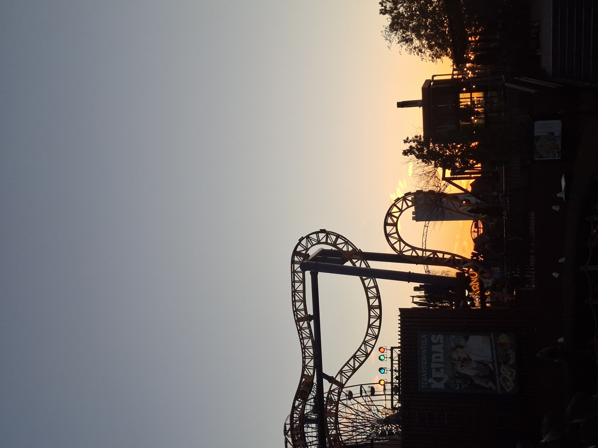 Kuva Linnamäen vuoristoradasta