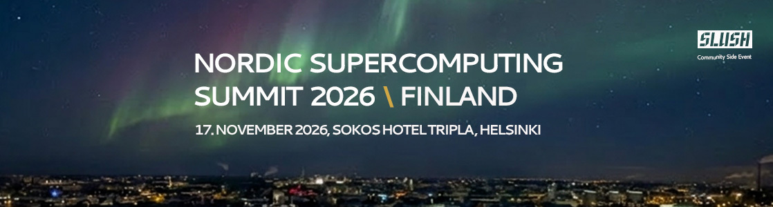 Nordic Supercomputing Summit 2026